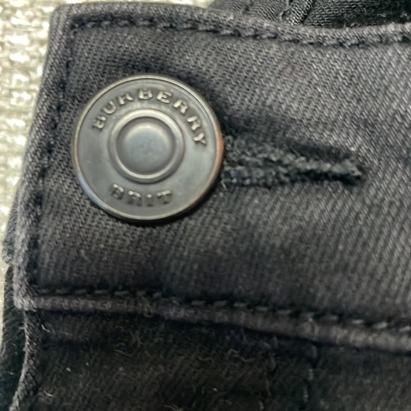 Burberry Brit skinny low-rise washed black jeans - Picture 4 of 12